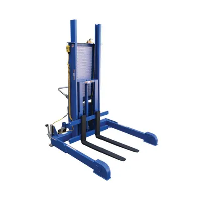 Vestil PMPS-60-AIR pallet stacker shown from an alternate angle