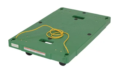 Vestil POS-2133-ROPE Polyethylene Dolly with Pull Rope