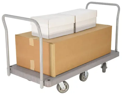 Vestil PPT-3-62 flatbed cart shown from an alternate angle