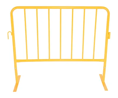 Vestil PRAIL-48-Y-FF crowd control shown from an alternate angle