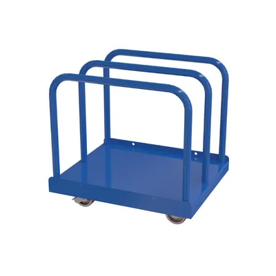 Vestil PRCT-HD Heavy Duty Panel Cart With Poly On Steel Casters
