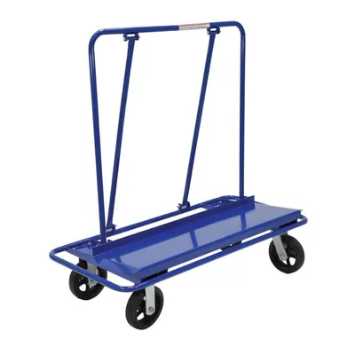 Vestil PRCT-S-MR Steel Drywall/Panel Cart With Rubber Wheels