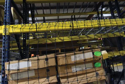 Vestil PRN-99-8 Nylon Pallet Rack Netting 4