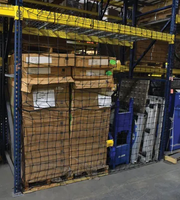 Vestil PRN-99-8 Nylon Pallet Rack Netting 5