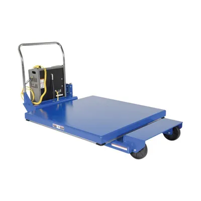 Vestil PST-1-46 Steel Heavy Duty Portable Scissor Lift Table