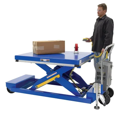 Vestil PST-2-46 lift table shown from an alternate angle