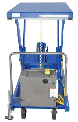 Vestil PST-2-58 lift table shown from an alternate angle