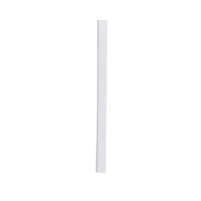 Vestil PVC-48R-WH PVC Plastic Round Corner Guard 90 Degree Rounded White