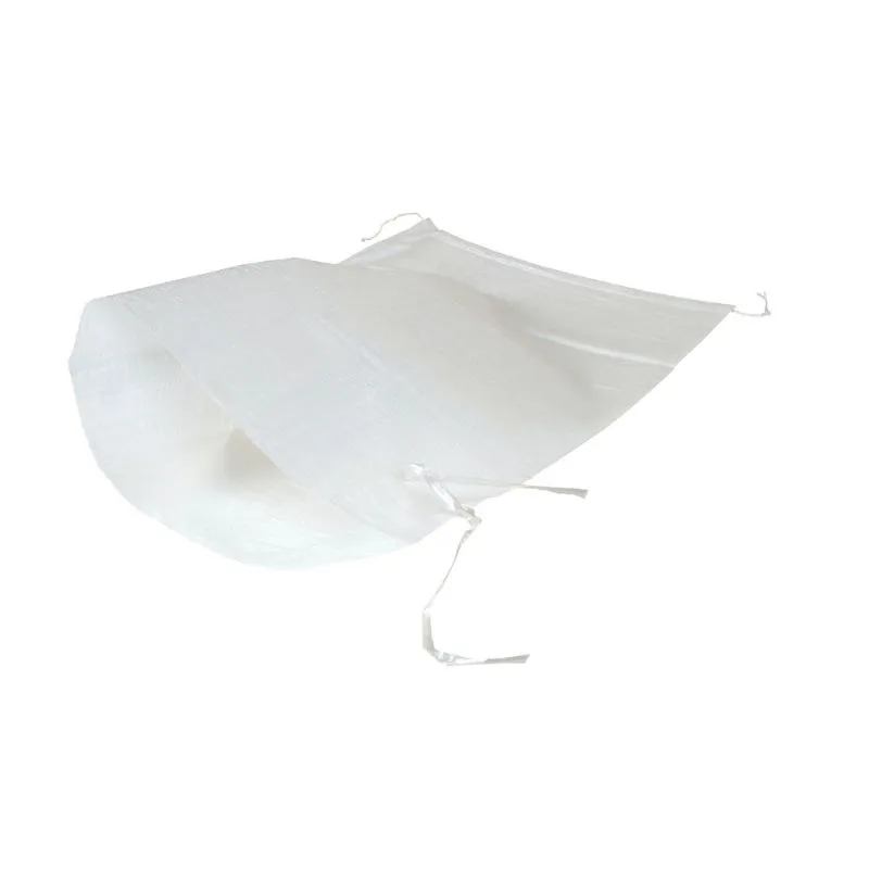 Vestil PWB-SAND-W Polypropylene Woven PartsSand Bag 56 Lb. Sand Capacity 200 Pack White