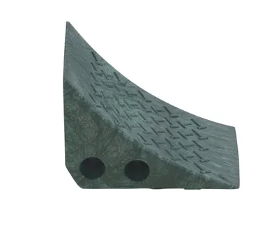 Vestil PWC-G wheel chock shown from an alternate angle