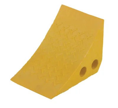 Vestil PWC-Y wheel chock shown from an alternate angle