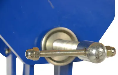 Vestil QIT-12 i beam trolley shown from an alternate angle