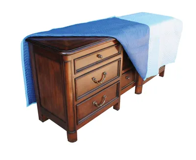 Vestil QPC-7280-UP-1PK moving blanket shown from an alternate angle