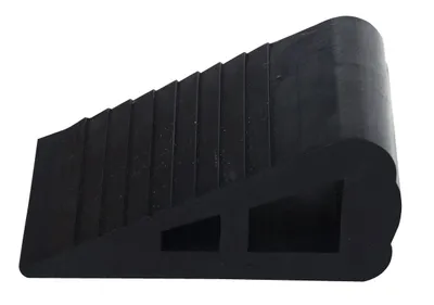 Vestil RBW-2 wheel chock shown from an alternate angle