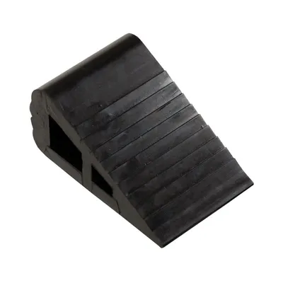 Vestil RBW-2 Industrial Rubber Triangular Wedge