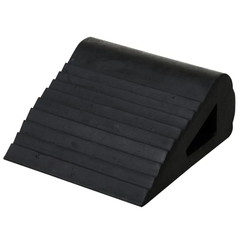 Vestil RBW-3 Industrial Rubber Triangular Wedge