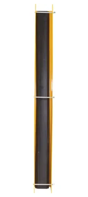 Vestil RUD-36 Steel Rack Guard With Rubber Bumper 2