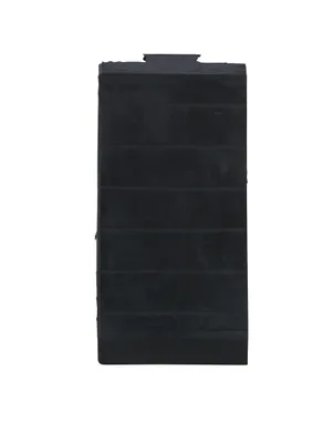 Vestil RWC-5 Molded Rubber Wheel Chock with Handle 2
