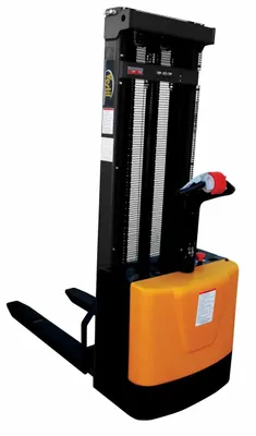 Vestil S-118-FF pallet stacker shown from an alternate angle