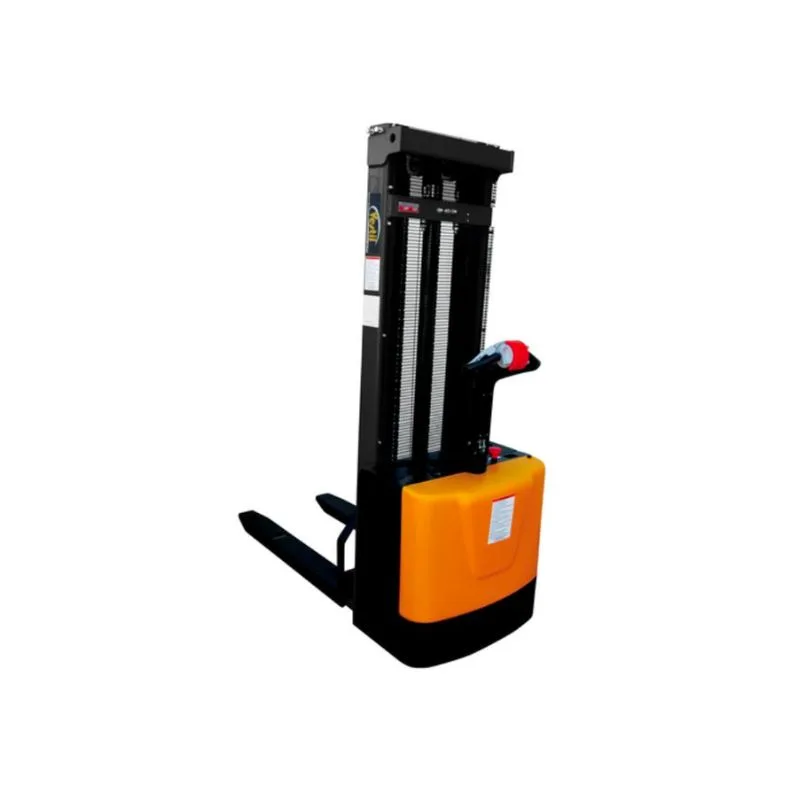 Vestil S-118-FF Steel Fixed Forks Powered Lift Stacker