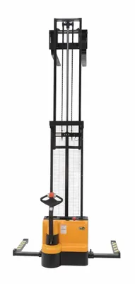 Vestil S-150-AA-DM pallet stacker shown from an alternate angle