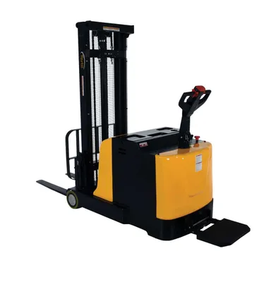 Vestil S-2CB-118 pallet stacker shown from an alternate angle