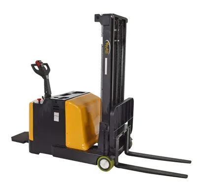 Vestil S-2CB-118 pallet stacker shown from an alternate angle