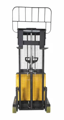 Vestil S-2CB-62 pallet stacker shown from an alternate angle