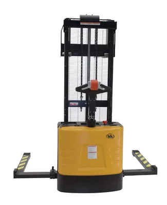Vestil S-62-FA pallet stacker shown from an alternate angle