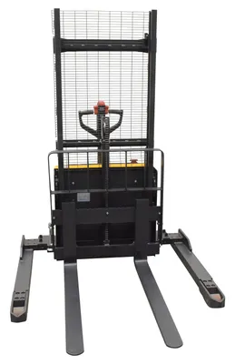 Vestil S-63-AA-LION pallet stacker shown from an alternate angle