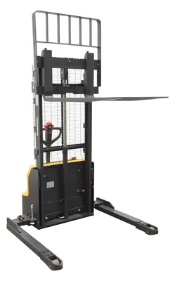 Vestil S-63-AA-LION pallet stacker shown from an alternate angle