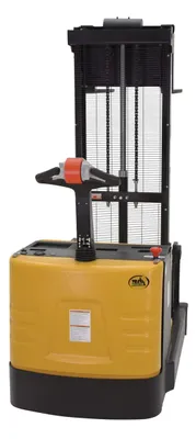 Vestil S-CB-62 pallet stacker shown from an alternate angle
