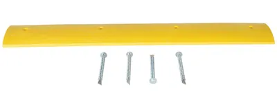 Vestil SBDHA-72 Plastic Heavy Duty Speed Bump Asphalt Hardware 2
