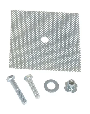 Vestil SBG-108 Plastic Speed Bump Glue Down Hardware 2