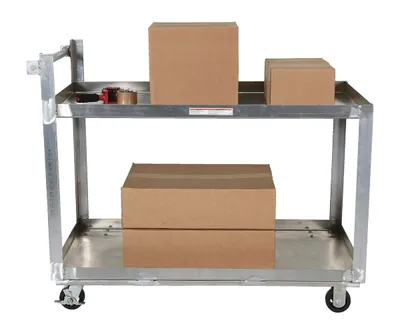 Vestil SCA2-2848 utility cart shown from an alternate angle