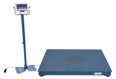 Vestil SCALE-S-CFT-44-10K Steel Electronic Digital Floor Scale