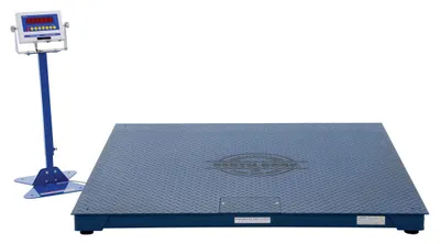Vestil SCALE-S-CFT-55-5K Steel Electronic Digital Floor Scale