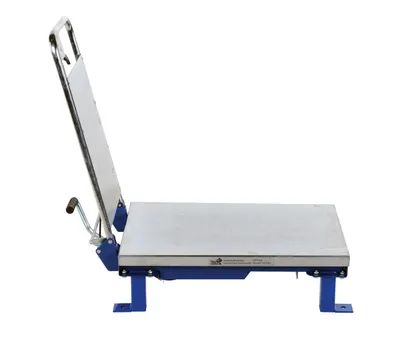 Vestil SCTAB-400 Steel Scissor Lift Table Foot Pump