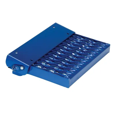 Vestil SFS-149-SL Steel Serrated Fold Up Step Spring Loaded