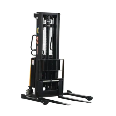 Vestil SL-118-AA Steel Adjustable Stacker with Powered Lift