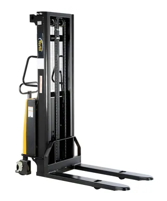 Vestil SL-118-FF pallet stacker shown from an alternate angle