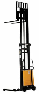 Vestil SL-137-AA pallet stacker shown from an alternate angle
