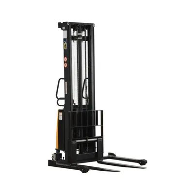 Vestil SL-150-AA Steel Adjustable Stacker with Powered Lift