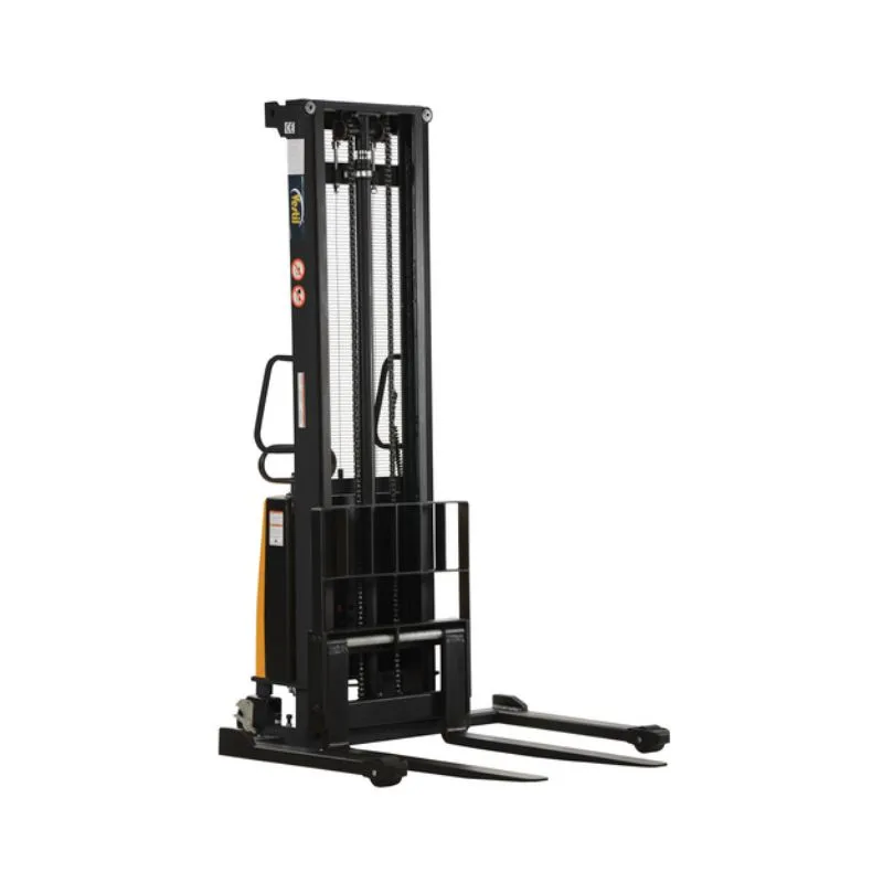 Vestil SL-150-AA Steel Adjustable Stacker with Powered Lift