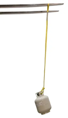Vestil SLD-1-F-6-YL hoists and crane shown from an alternate angle