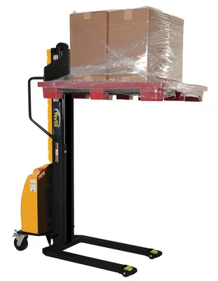 Vestil SLNM-63-FF pallet stacker shown from an alternate angle
