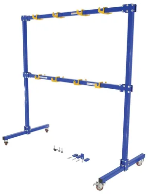 Vestil SLR-UM-6 Steel Gantry Sling Rack Mobile or Stationary with Kit