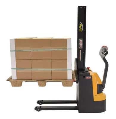 Vestil SNM-62-FF-21 pallet stacker shown from an alternate angle