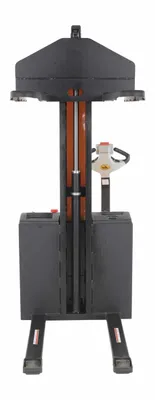 Vestil SNM-62-FF-27 pallet stacker shown from an alternate angle