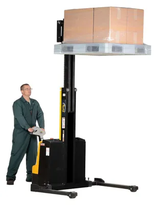 Vestil SNM-90-AA pallet stacker shown from an alternate angle